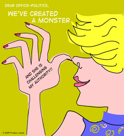 Thumb nose illustration by Franke James, MFA.; cartoon man with open mouth © franke james 