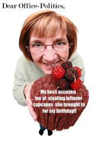 Text by Franke James, MFA.; Woman holding cupcake ©istockphoto.com/Sharon Dominick