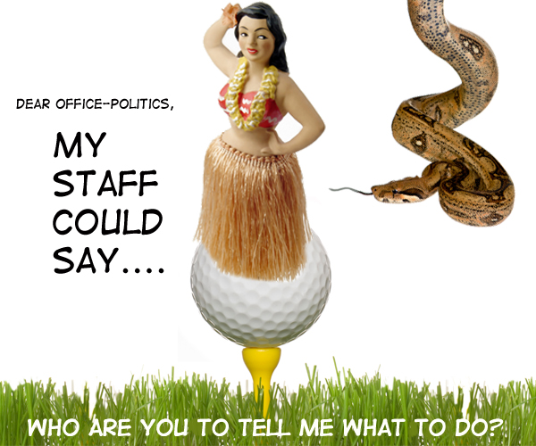 Photo illustration by Franke James using two source files; Hula statue by  stphillips /istockphoto; golf ball in grass by redmal /istockphoto 