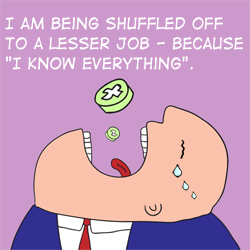 Text, tear and color modification by Franke James, MFA.; cartoon man with open mouth ©istockphoto.com/ MirekP 