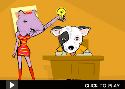 Office-Politics animated movie by the creative team: Franke James, Bill James, Steve Whitehouse, Pirate Radio